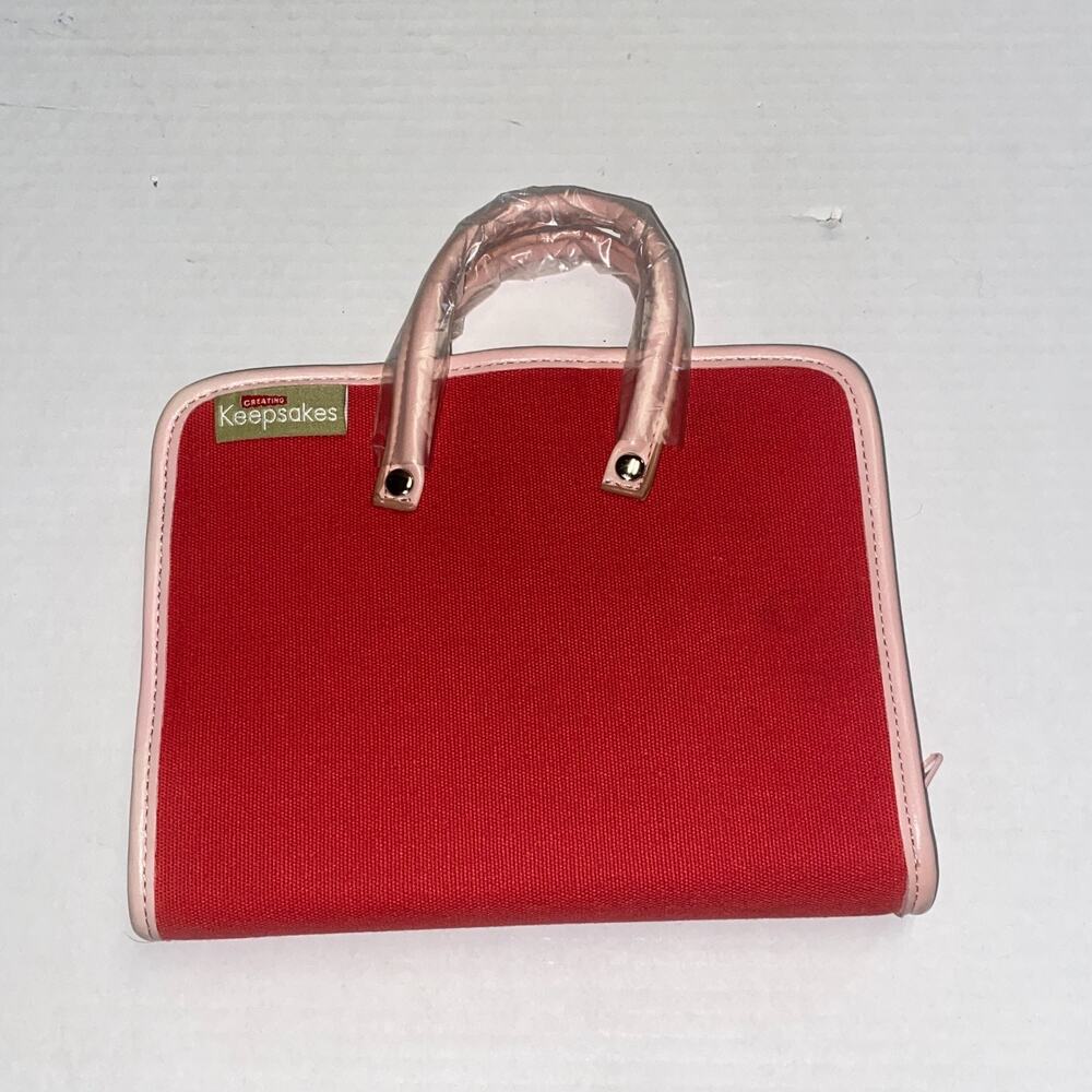 NWOT Keepsakes Scrapbook Project Zip Up Bag Fun With Photos Memories Crafts